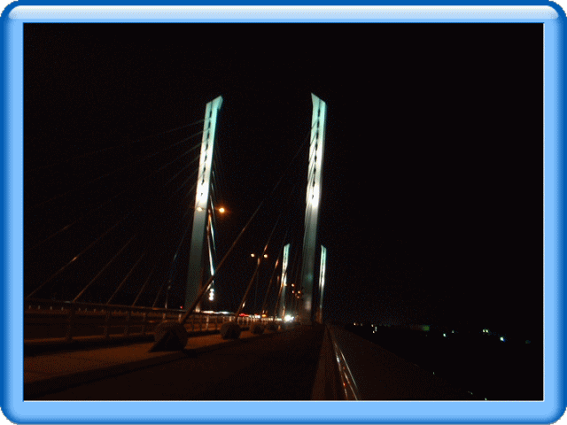開通しました、坂東大橋。